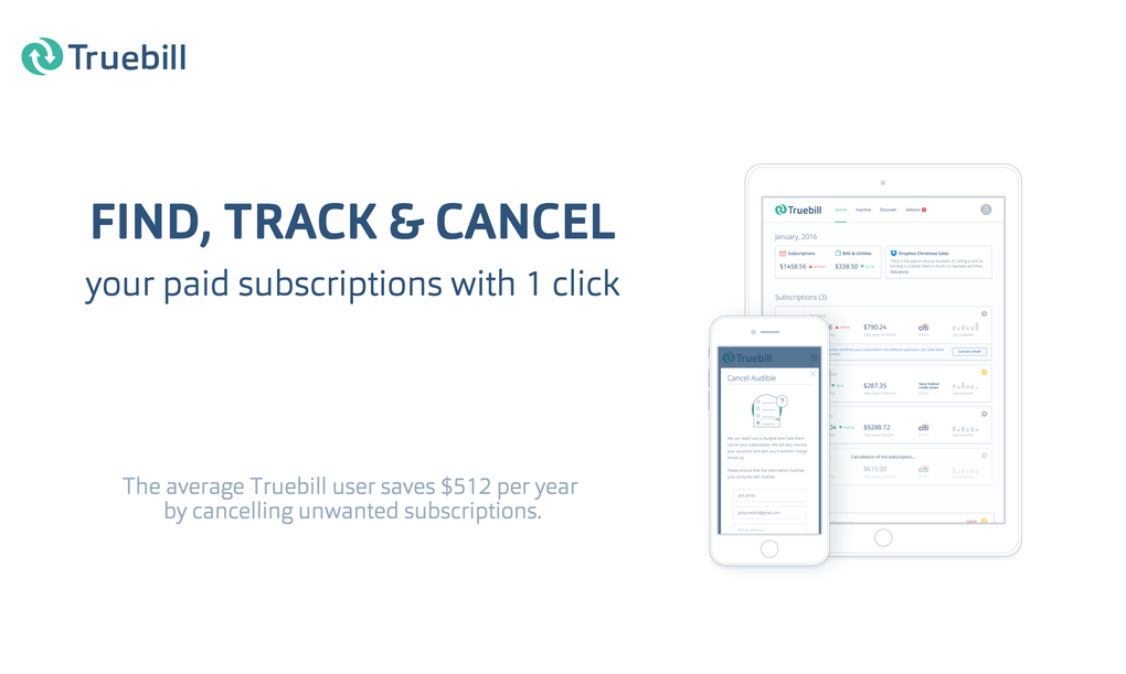 Truebill for Android Download