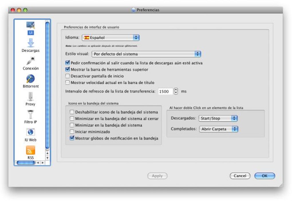 download the new version for mac qBittorrent 4.5.4