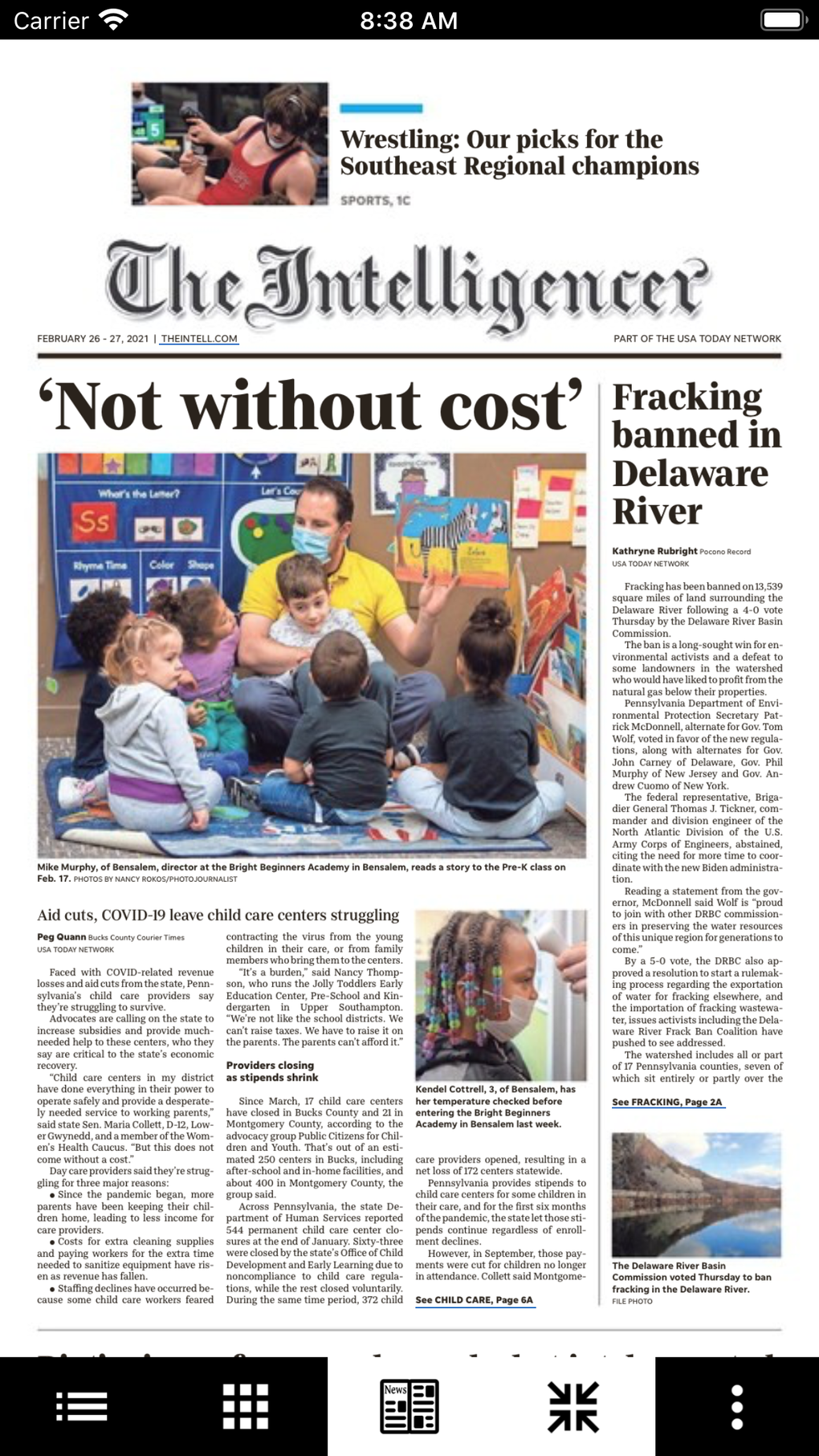 Intelligencer ENewspaper Para IPhone Descargar