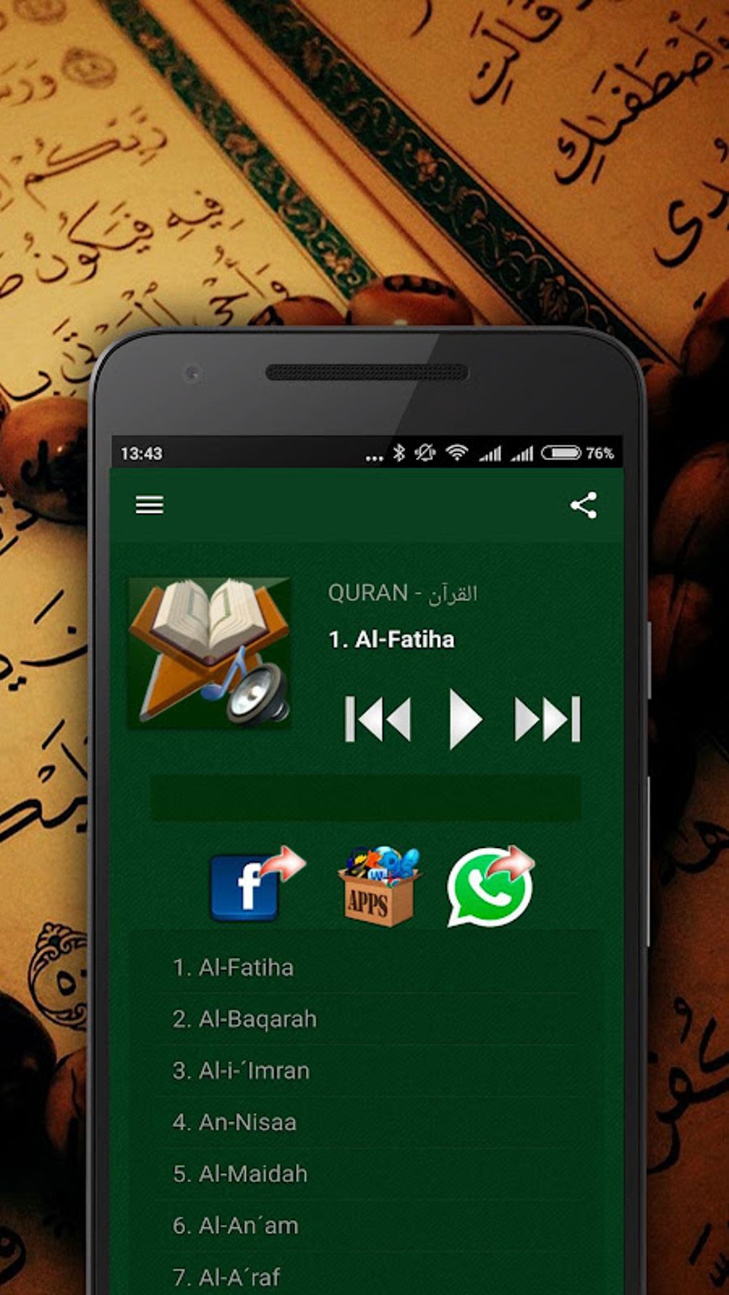 English Quran Audio APK for Android - Download