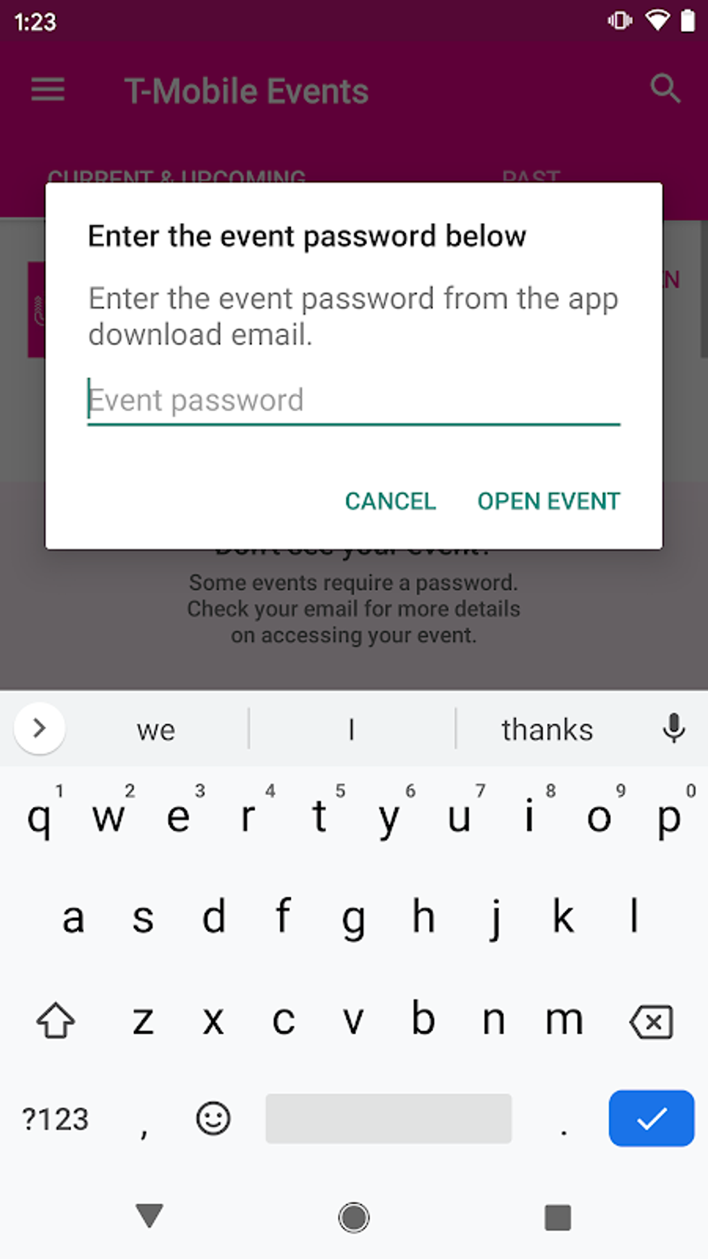 T Mobile Events APK Android 
