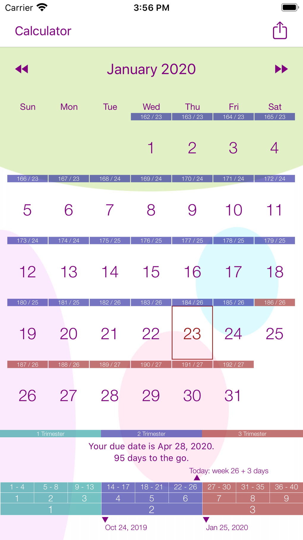 My Pregnancy Calendar для iPhone — Скачать