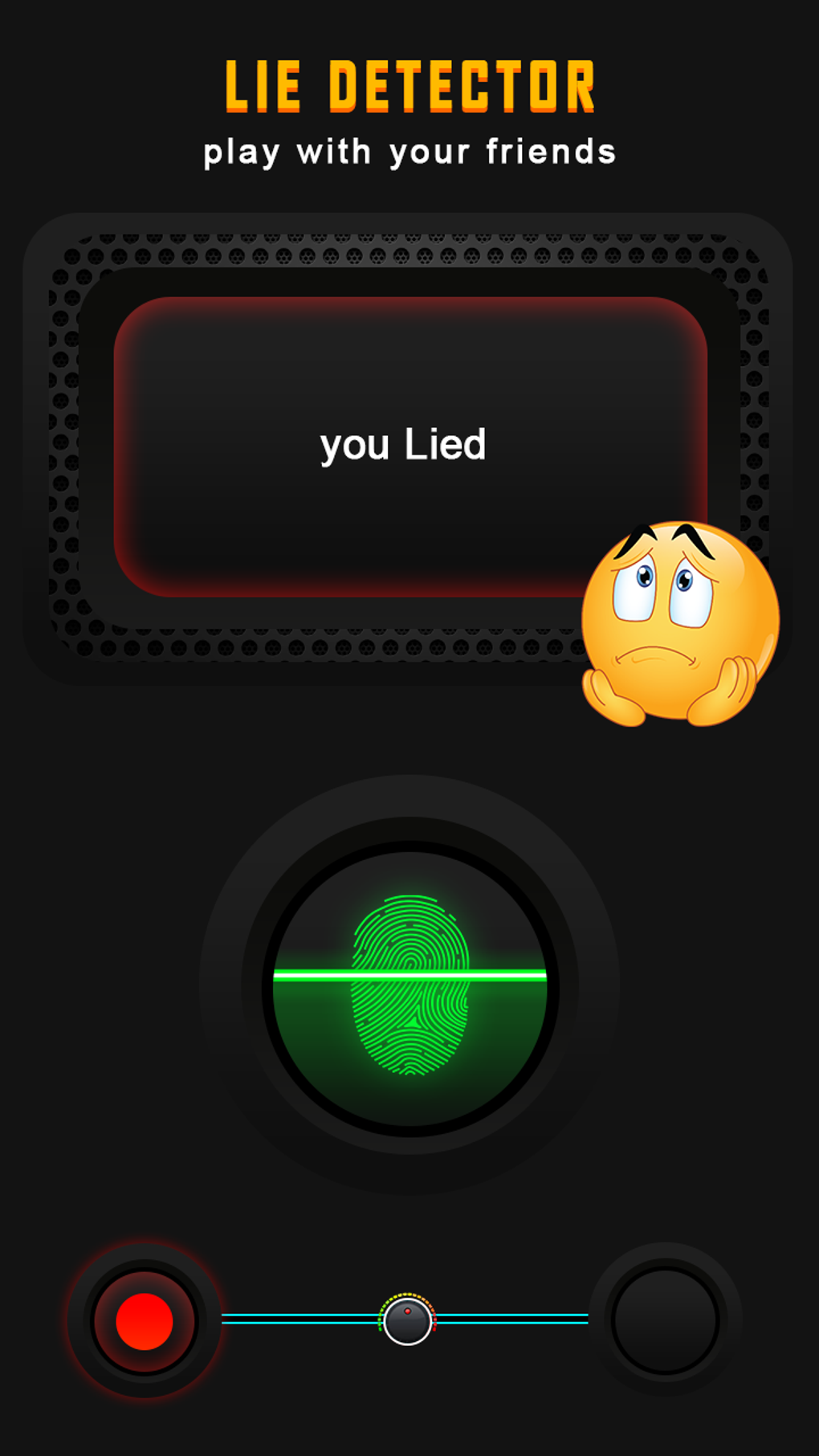 Lie Detector Simulator Fingerprint Scanner APK для Android — Скачать
