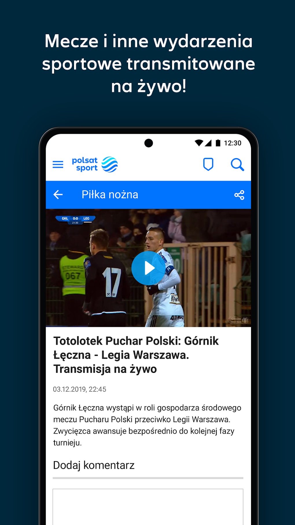 Polsat Sport APK für Android