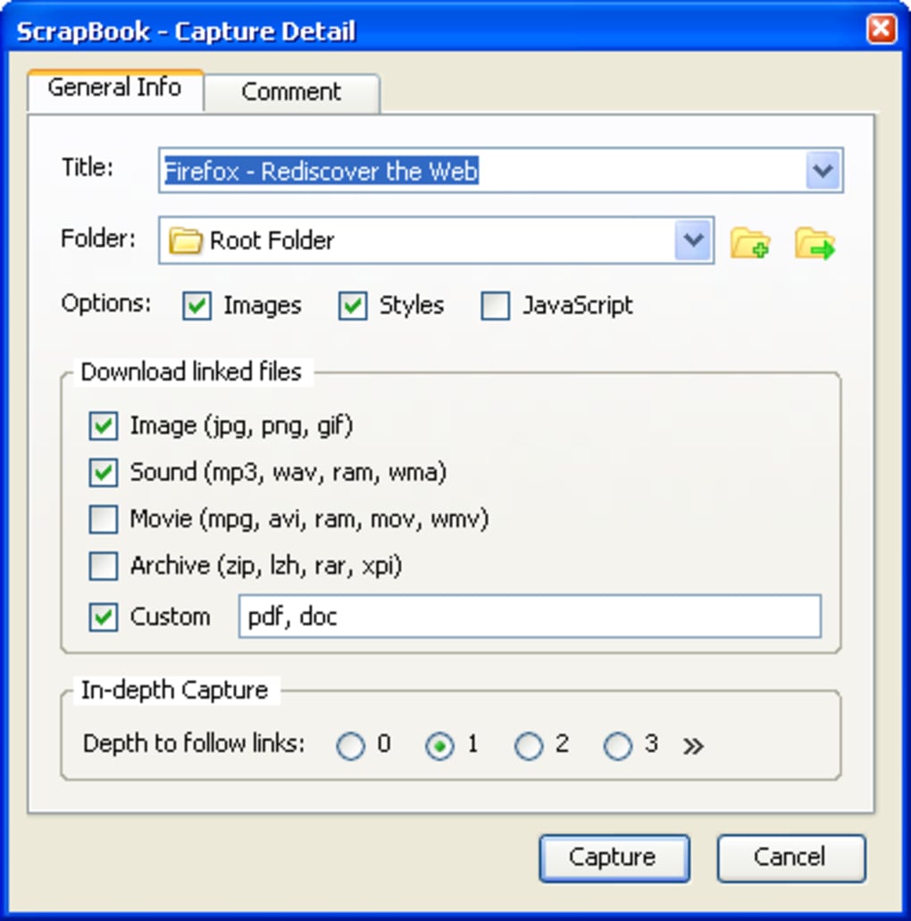 ScrapBook Plug-in for Firefox - Download