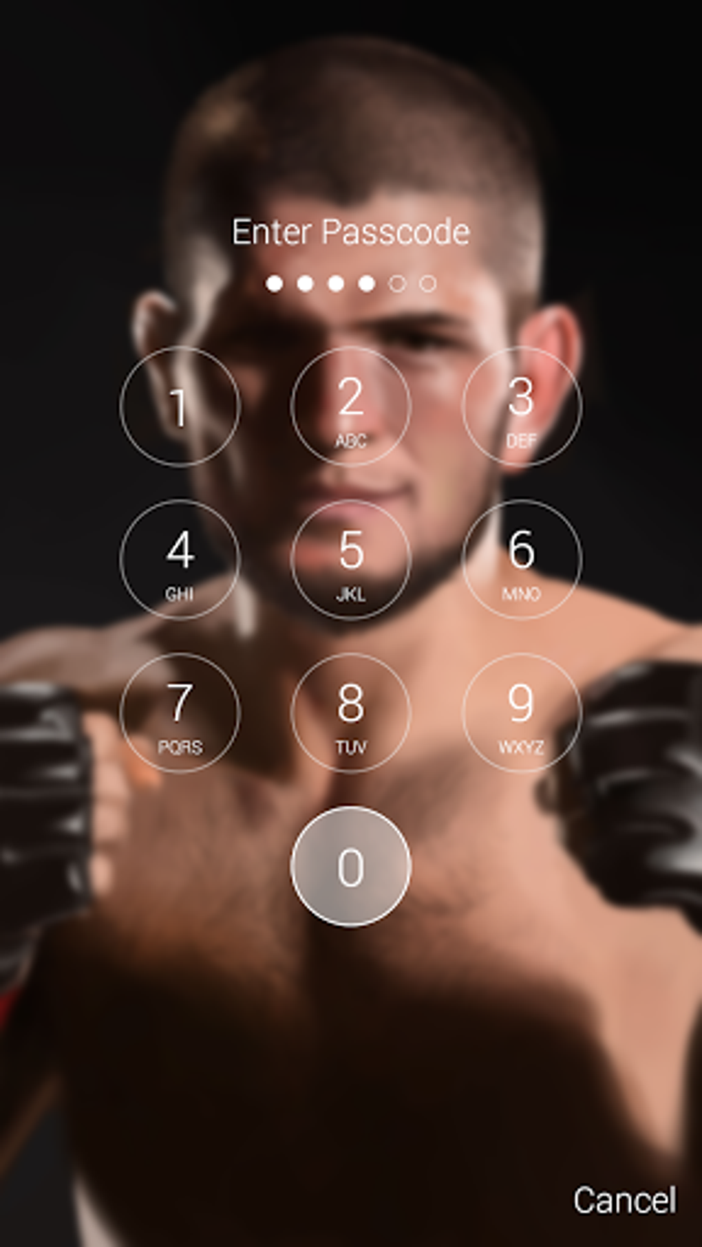 Khabib Nurmagomedov Lock Screen Wallpapers для Android — Скачать