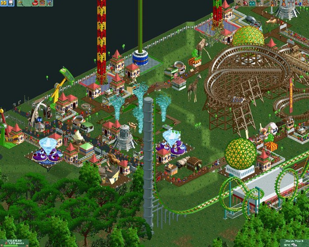 download rollercoaster tycoon 2 full version free mac