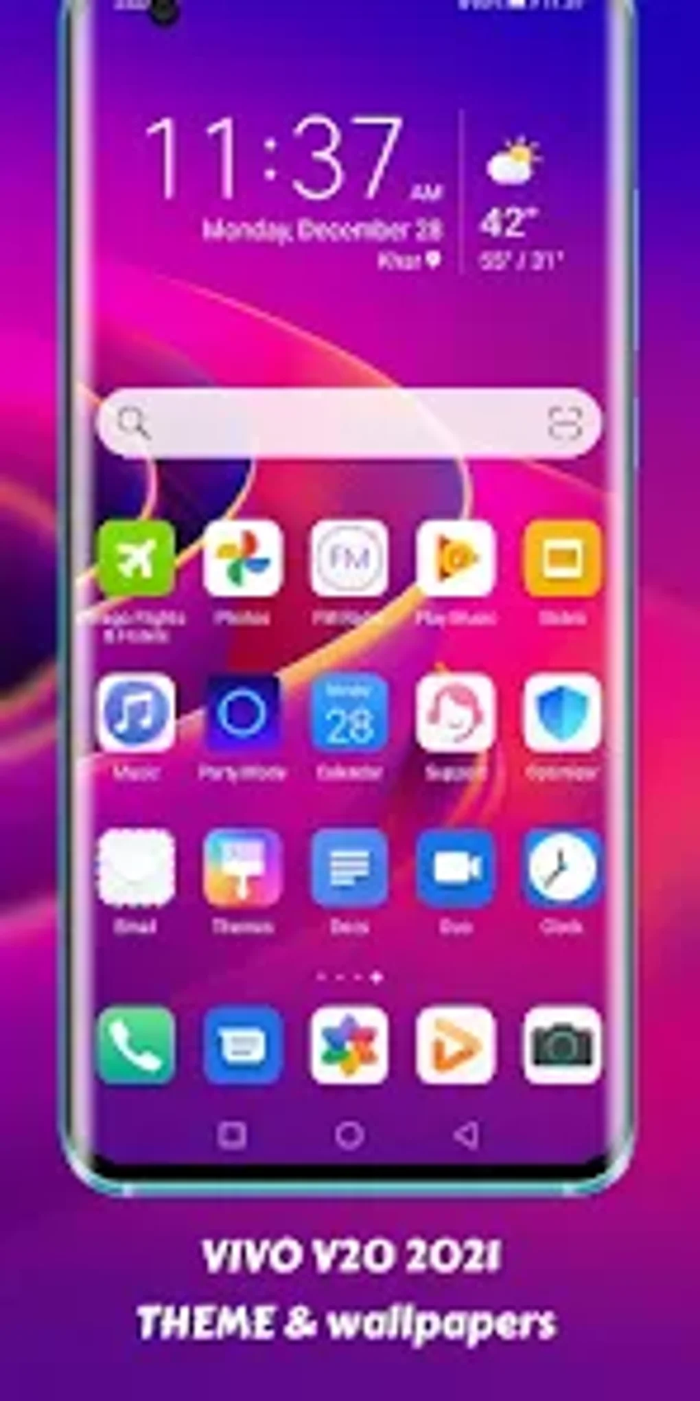 themes for vivo v20