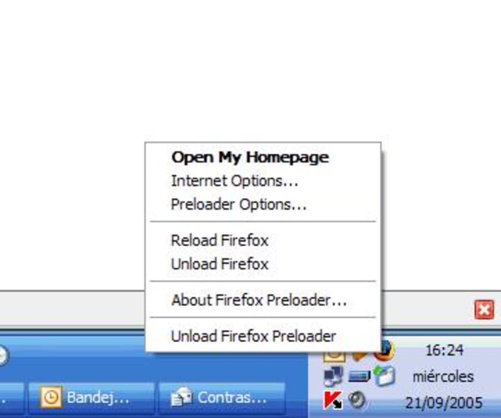 Firefox Preloader - Descargar