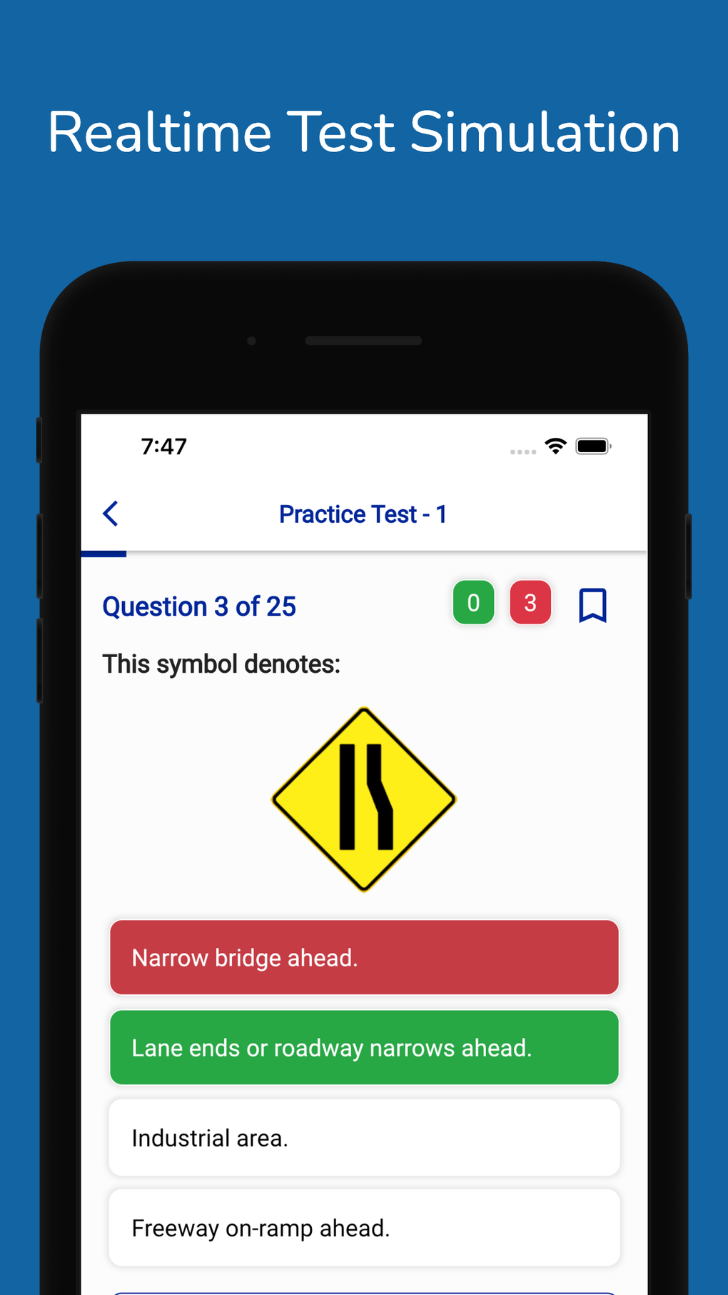 Colorado DMV Permit Practice para iPhone Download