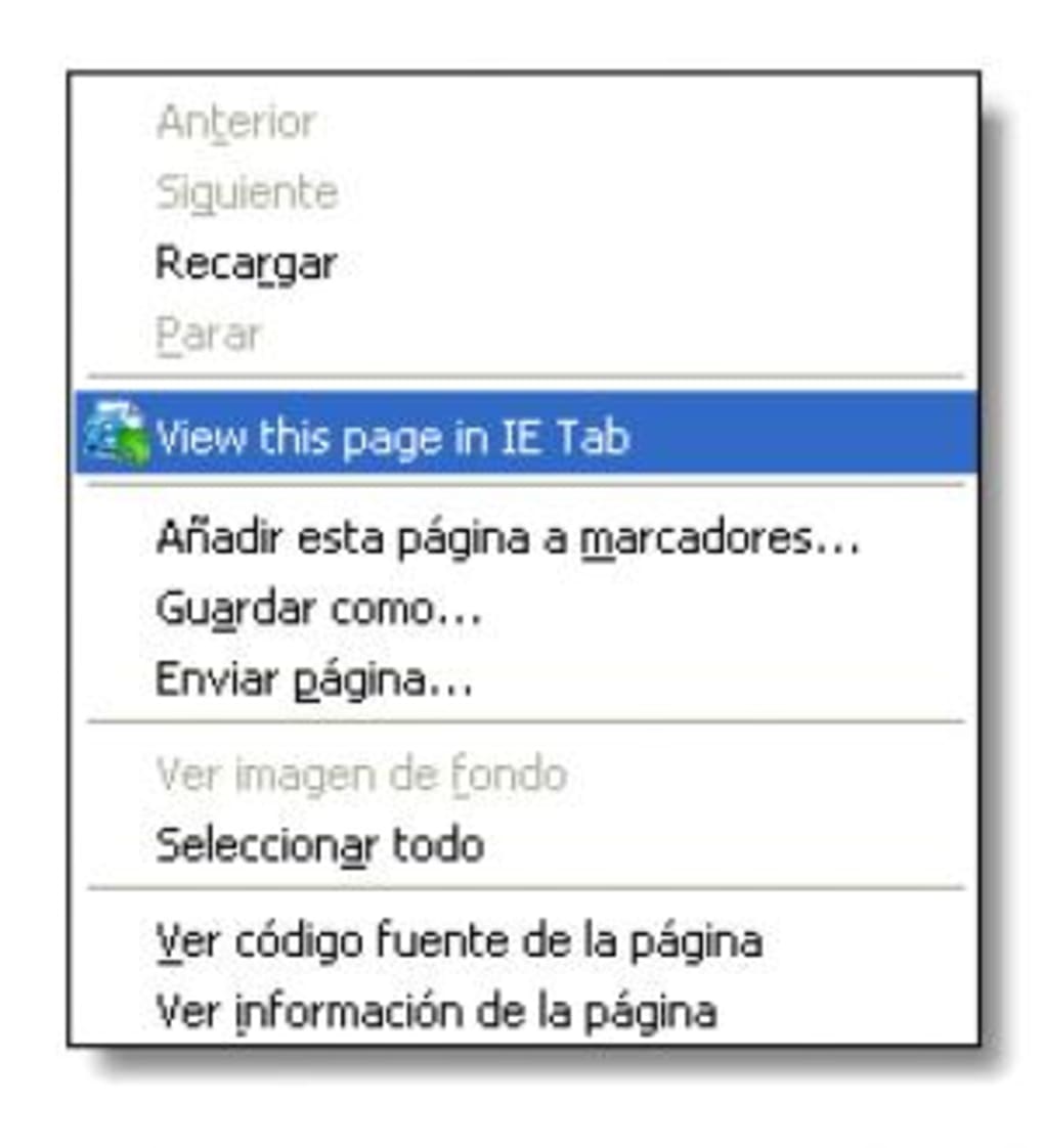 IE Tab Extension - Descargar