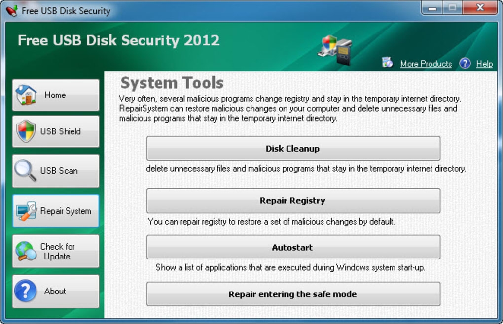 of usb disk security