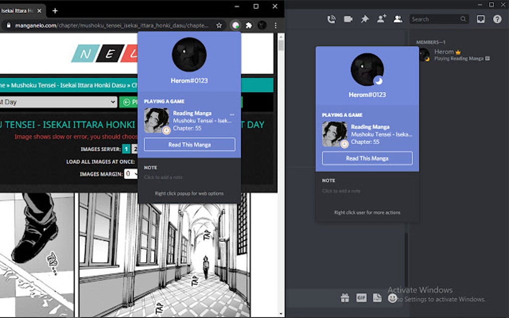 Anime-Manga RPC for Google Chrome - Extension Download