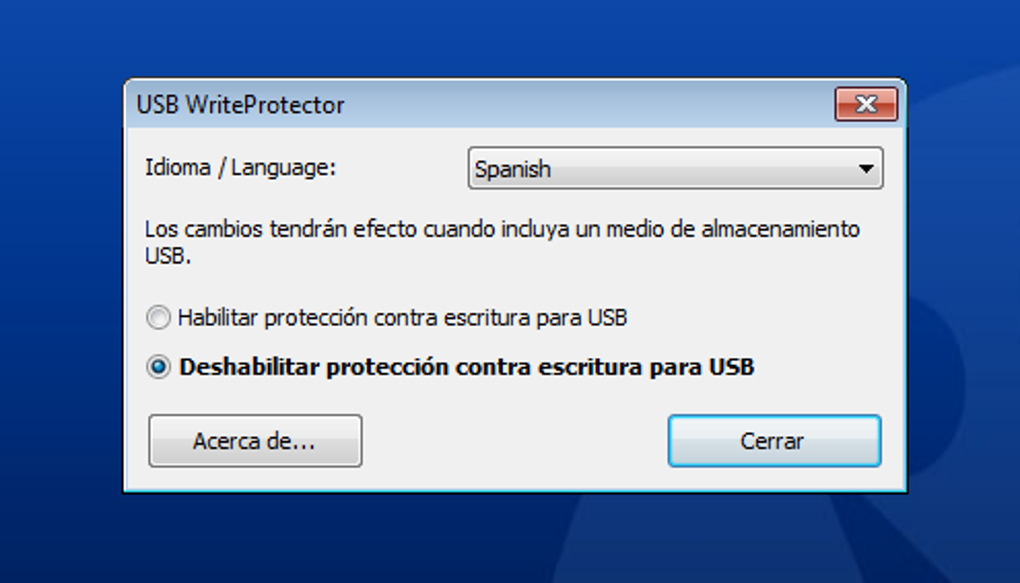 usb write protector