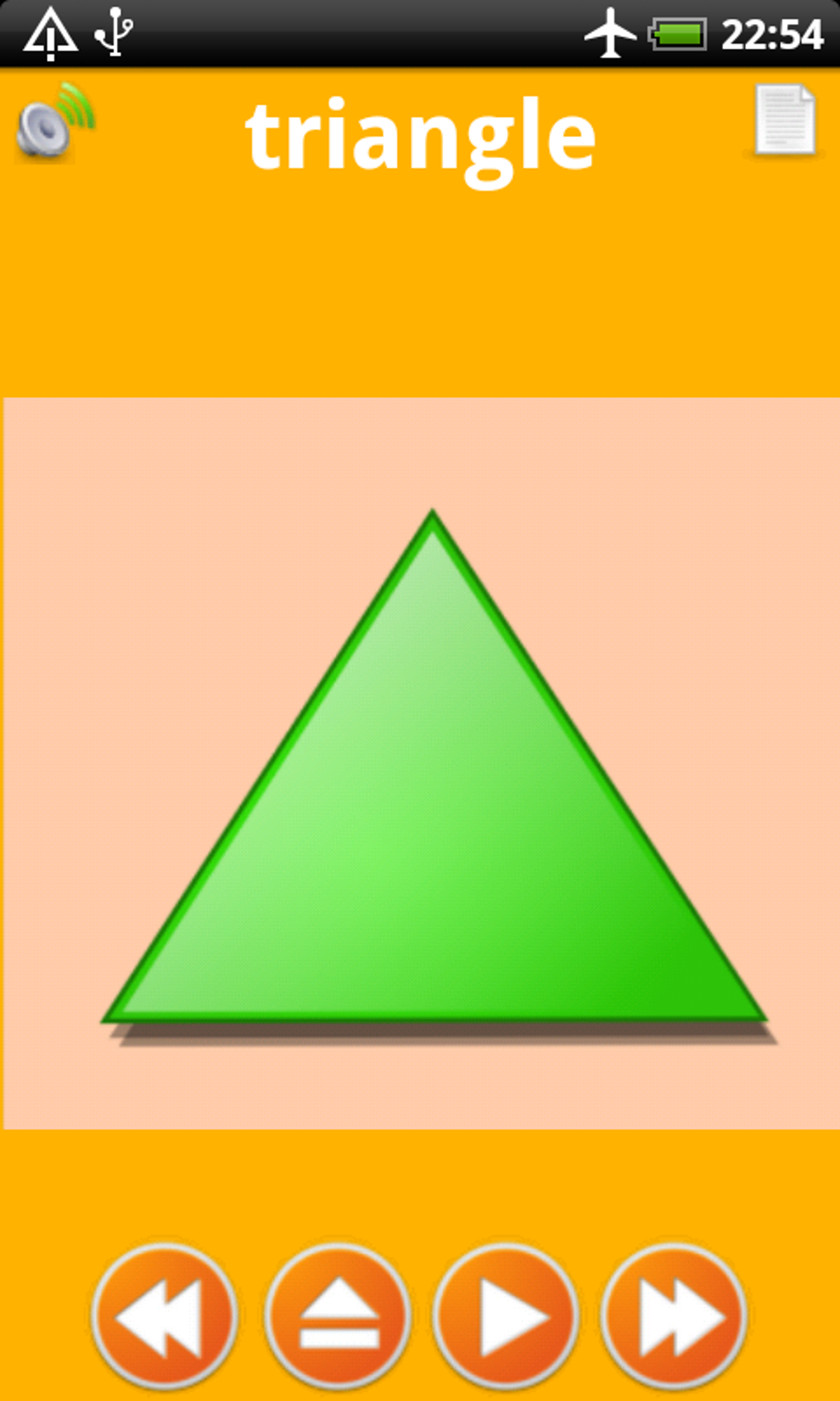 Shapes game for kids flashcard APK para Android - Descargar