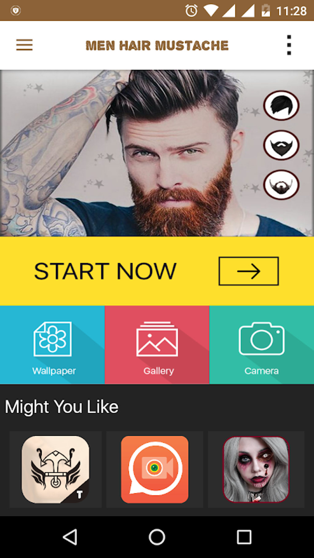 Men Hair Mustache Style APK для Android — Скачать