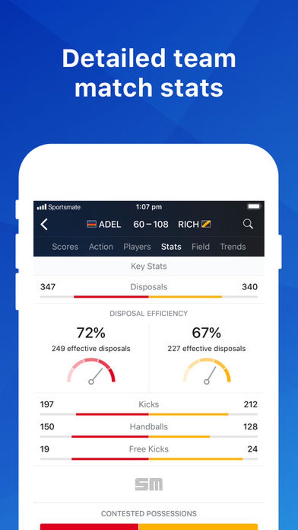 Footy Live: AFL Scores Stats for iPhone - Download