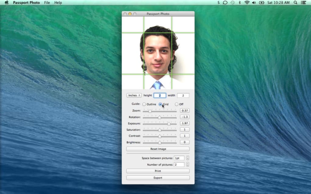passport photo software for mac