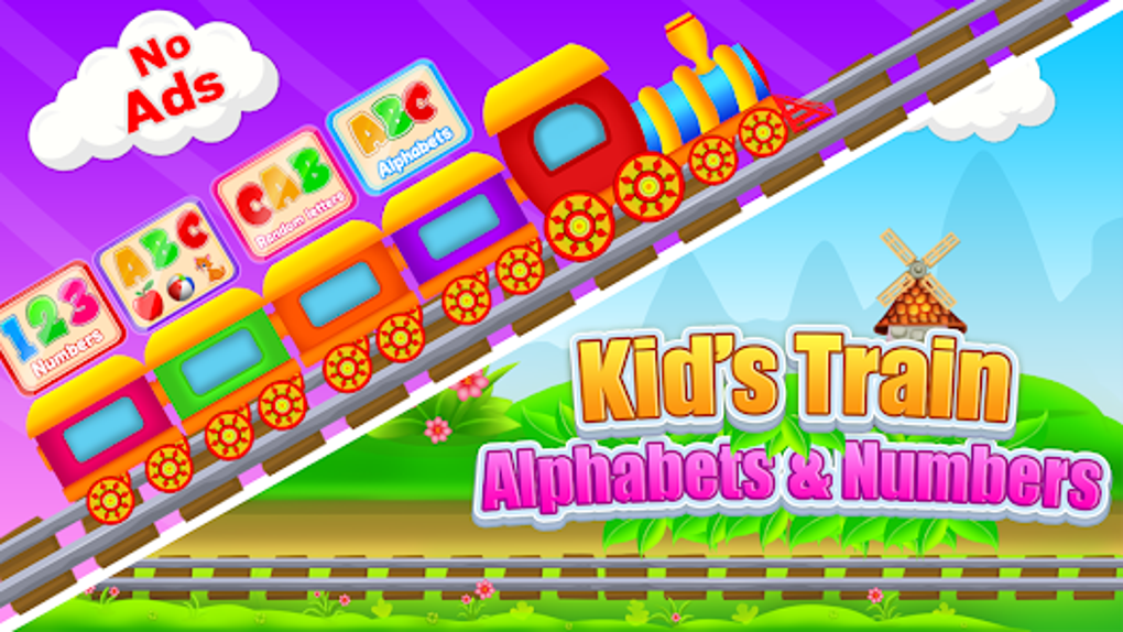 Android 용 Kids Train: ABC 123 Learning - 다운로드