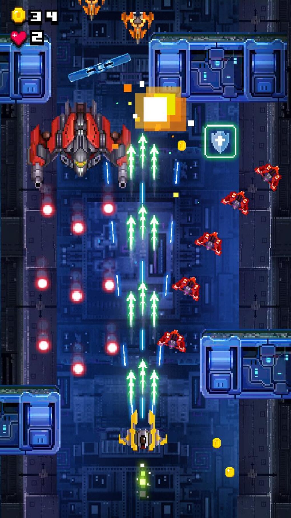 Retro Space War Shooter Game for Android