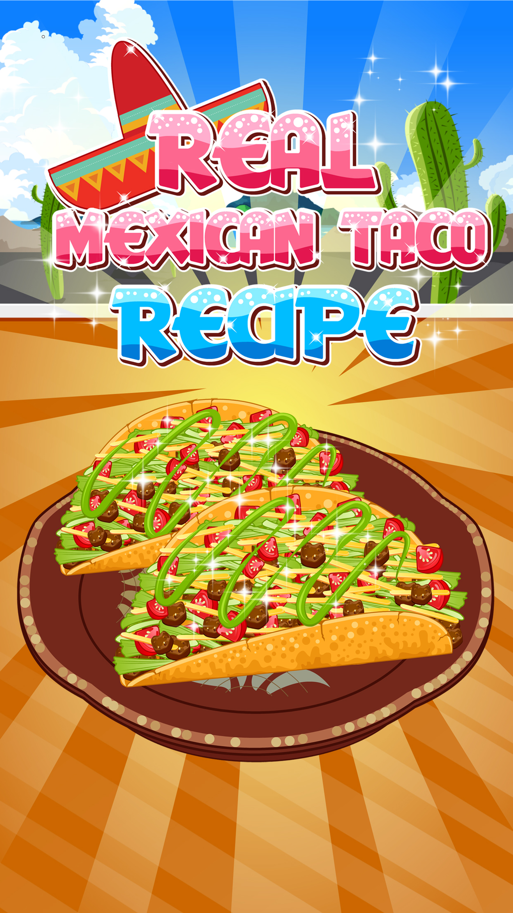 Real Mexican Taco - cooking game for kids для iPhone — Скачать