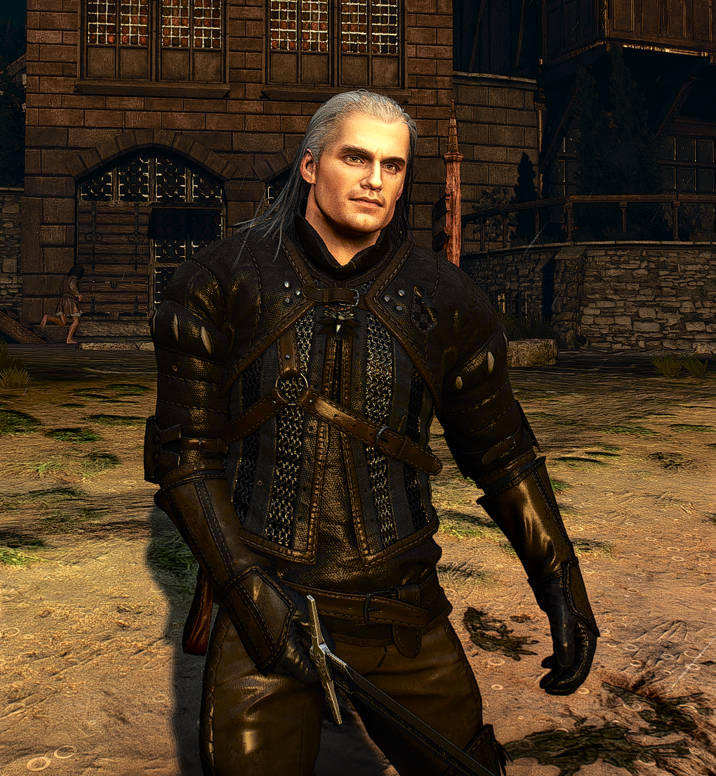 Henry Cavill White Wolf - The Witcher 3 Mod — Скачать