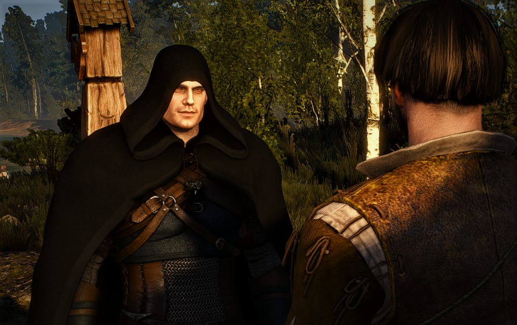 This The Witcher 3 mod replaces Geralt's face with Henry Cavill's