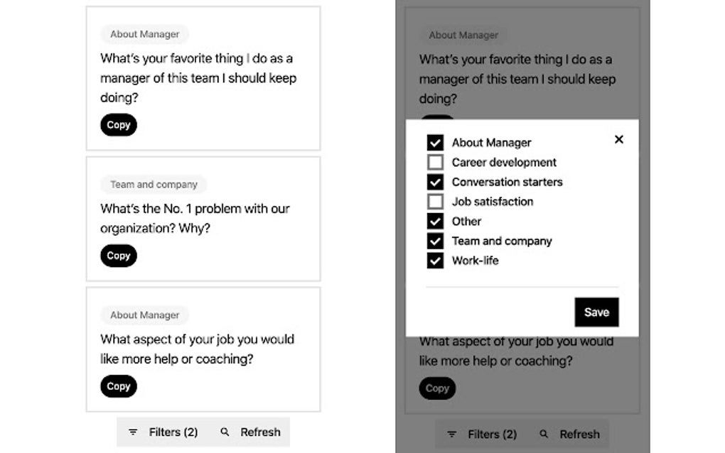 Manager Faq Manager 1:1 Questions para Google Chrome - Extensión Descargar