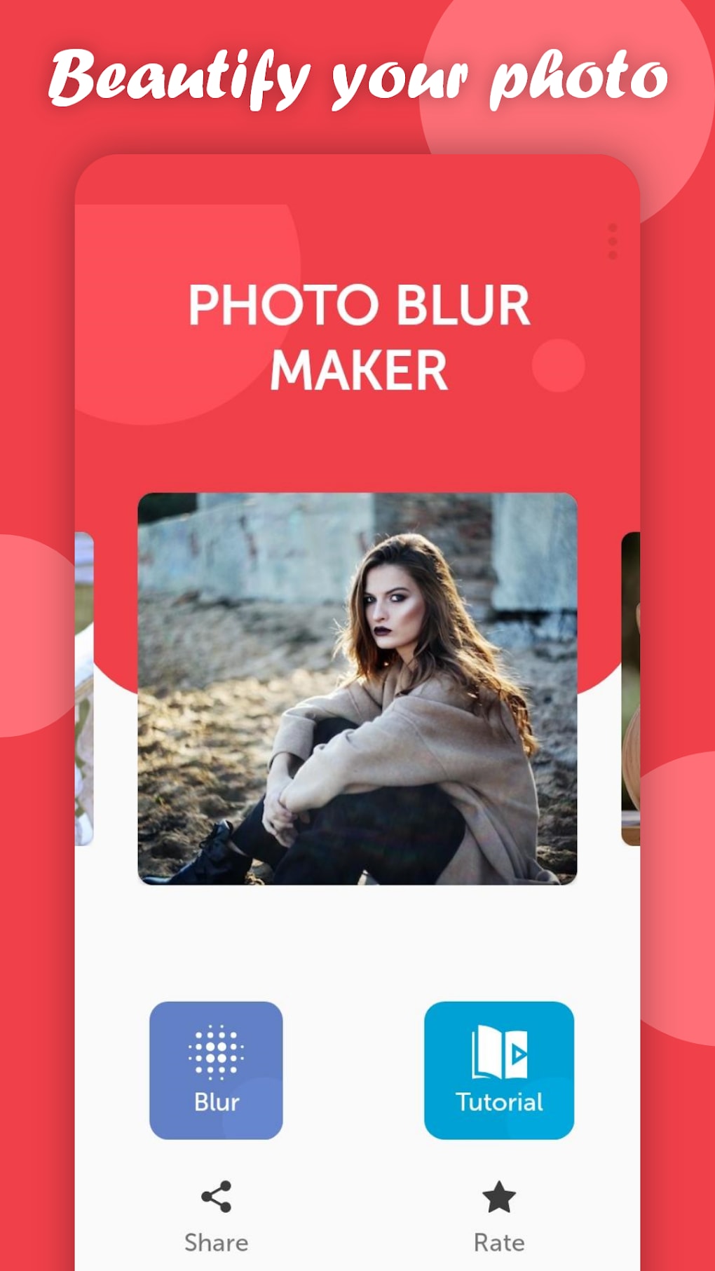 Blur Photo Editor - Auto Blur Background DSLR for Android - Download