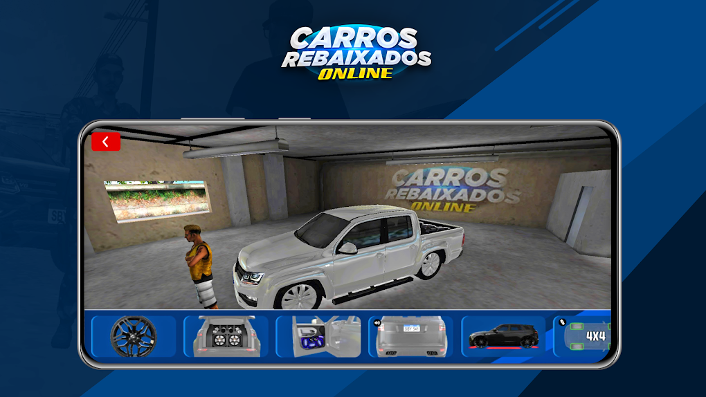 Lançou! Carros Rebaixados Online! Jogo de carros rebaixados com  multiplayer! 