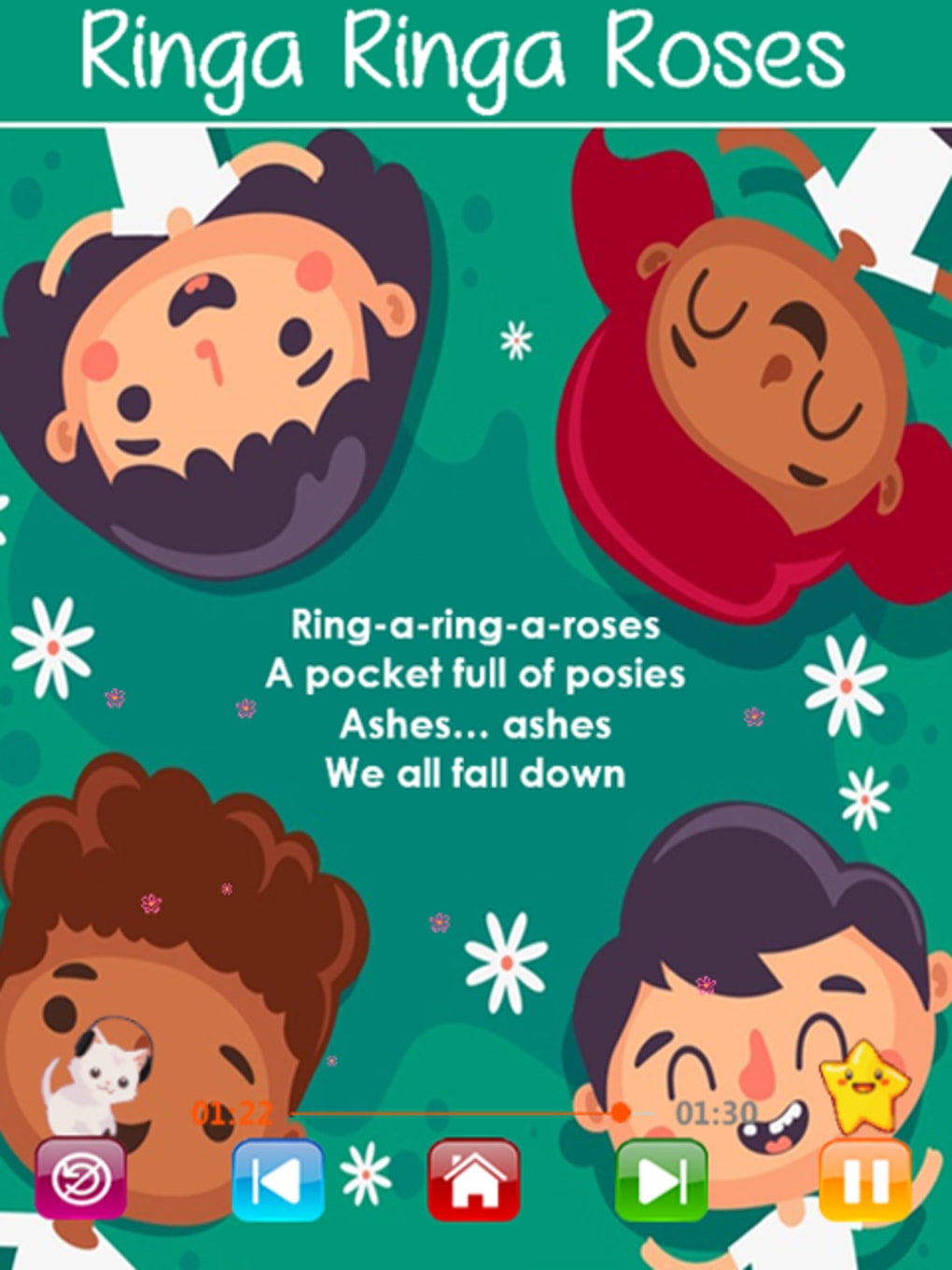 Ringa Ringa Roses - English Nursery Rhyme for Kids and Childrens - YouTube