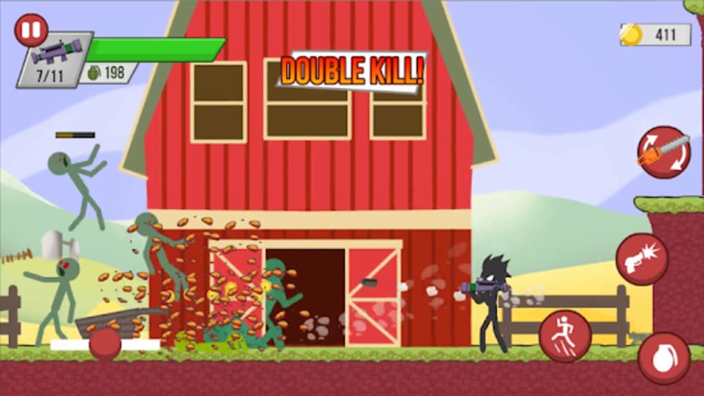 Stickman vs Zombies App Stats: Downloads, Users and Ranking in