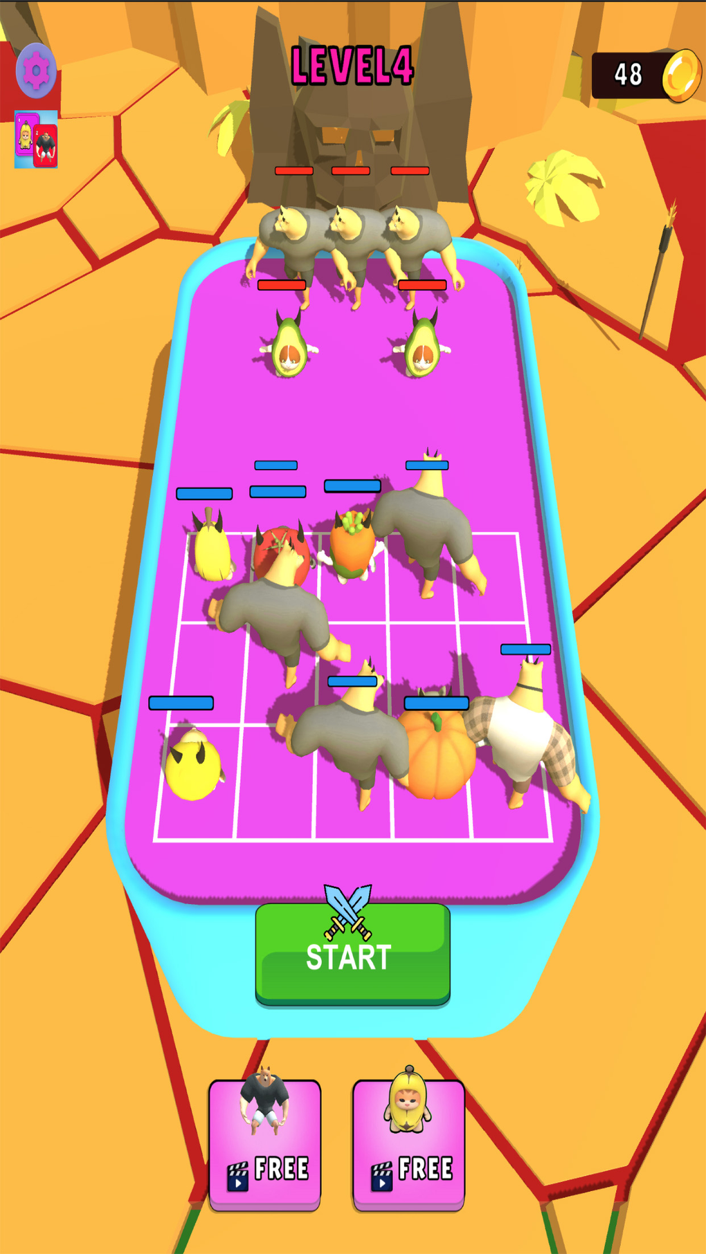 Merge Banana Cat Fight: Master для iPhone — Скачать