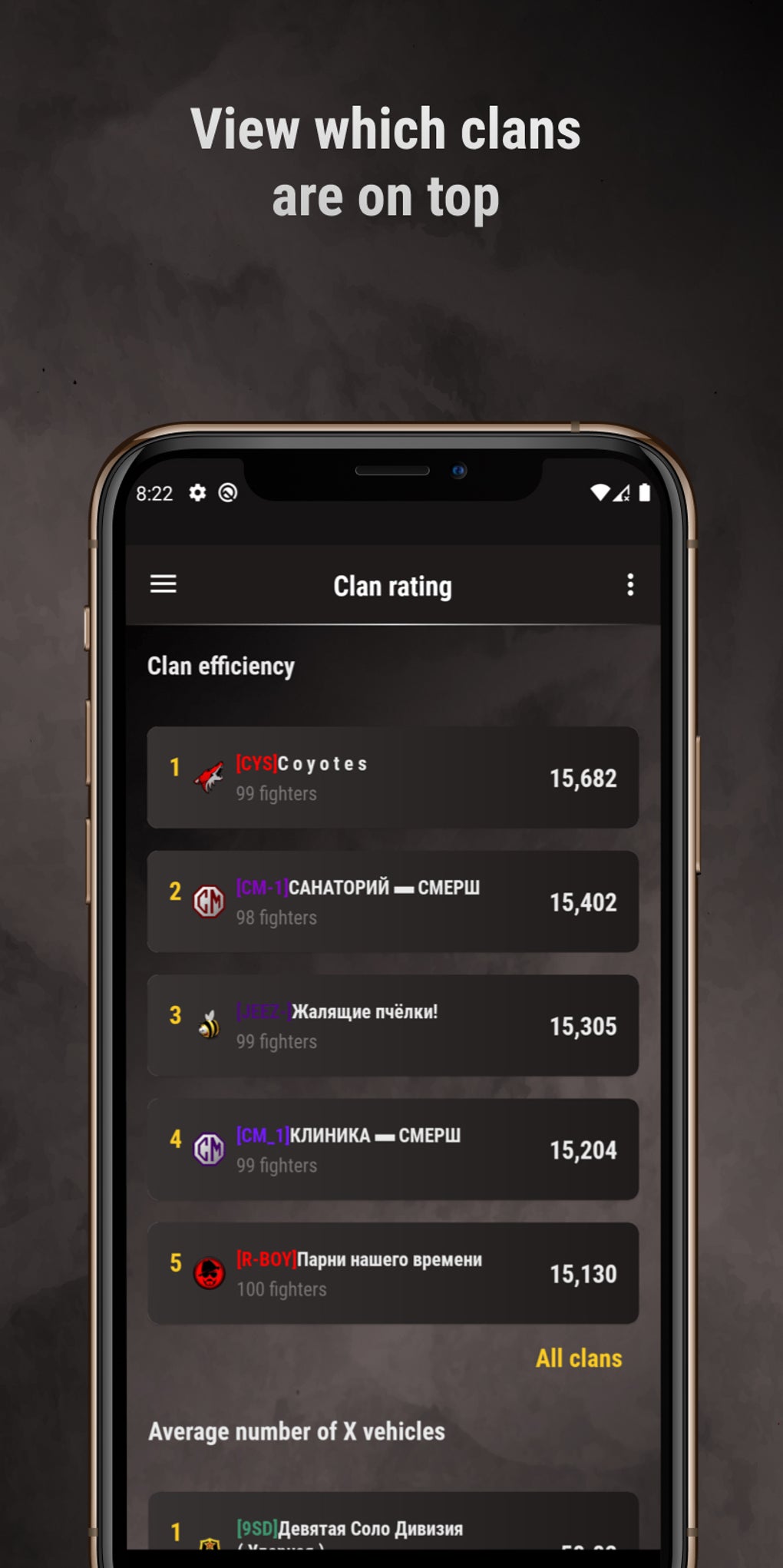 informal WoT BLITZ Statistics для Android — Скачать