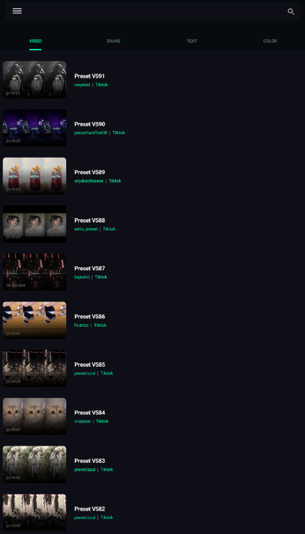 Alight Motion Preset for Android - Download