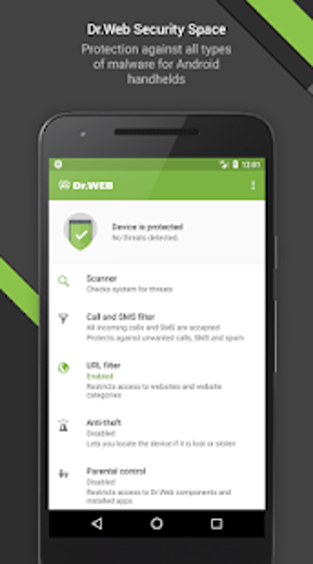 Dr.Web Security Space Life для Android — Скачать