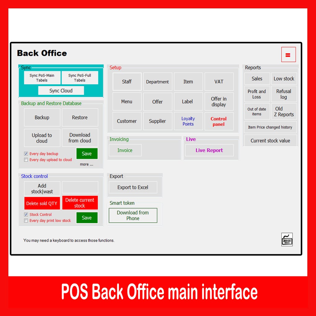 free point of sale software for a bar