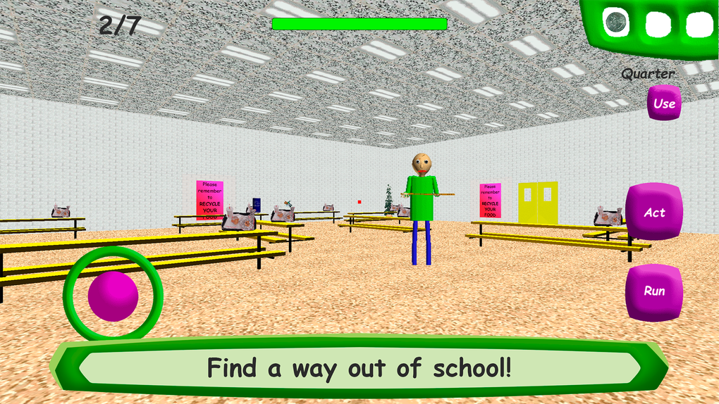 Baldi's Basics 3D Android Mod Menu v.1.3.2 (Update Fixed) - Mod