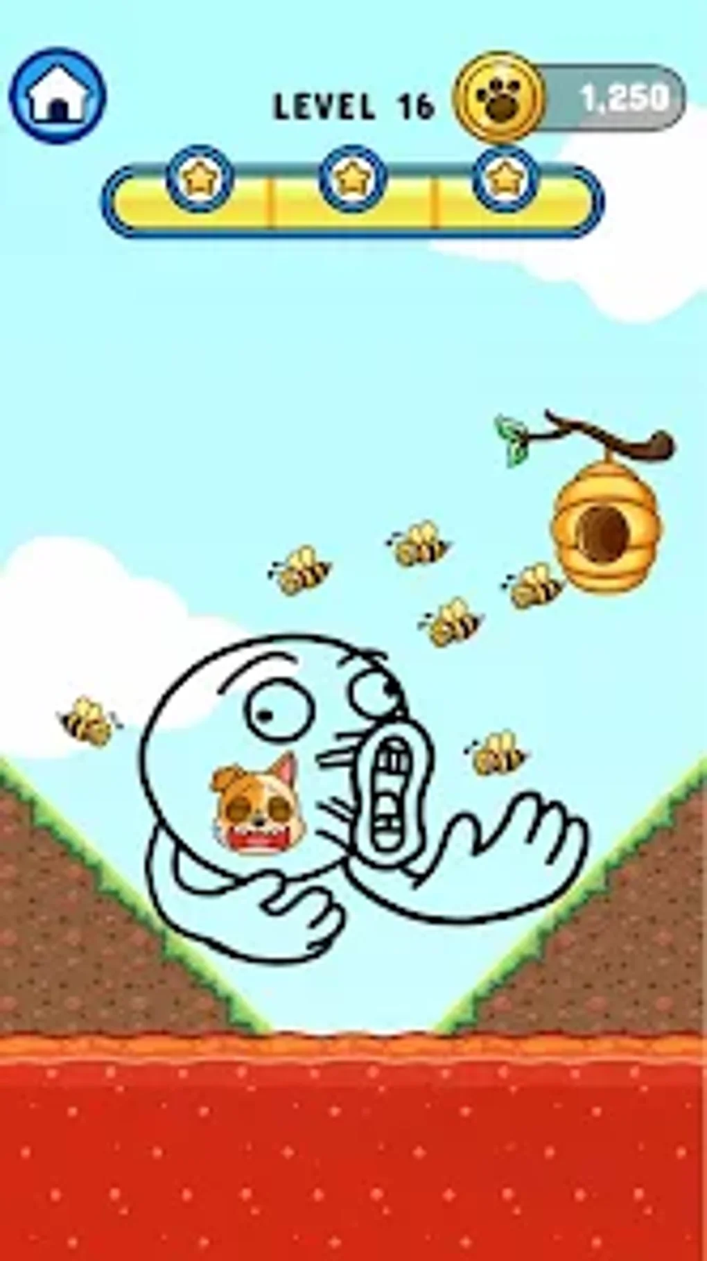 Save Paw - Help Dog Bad Bees для Android — Скачать