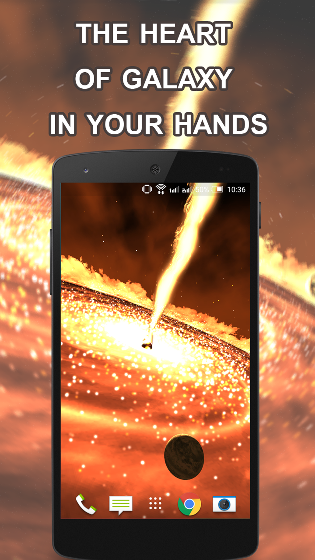 Quasar 3D live wallpaper APK для Android — Скачать