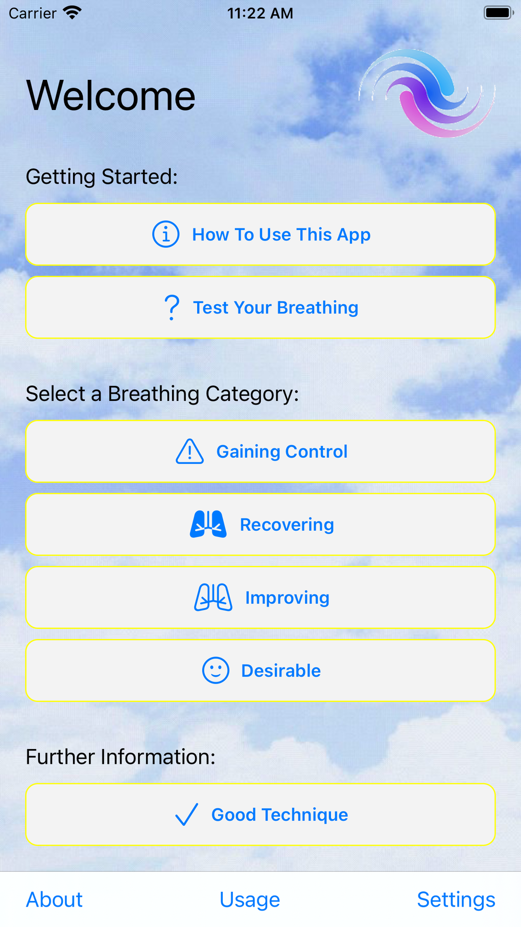 Breathing Pattern para iPhone - Descargar