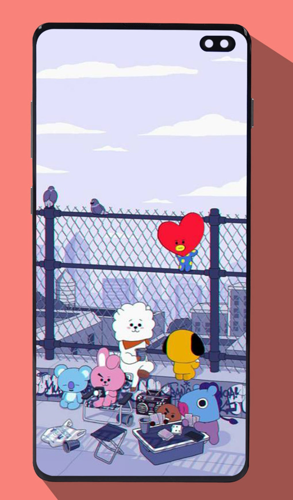 Cute BT21 Wallpapers для Android — Скачать