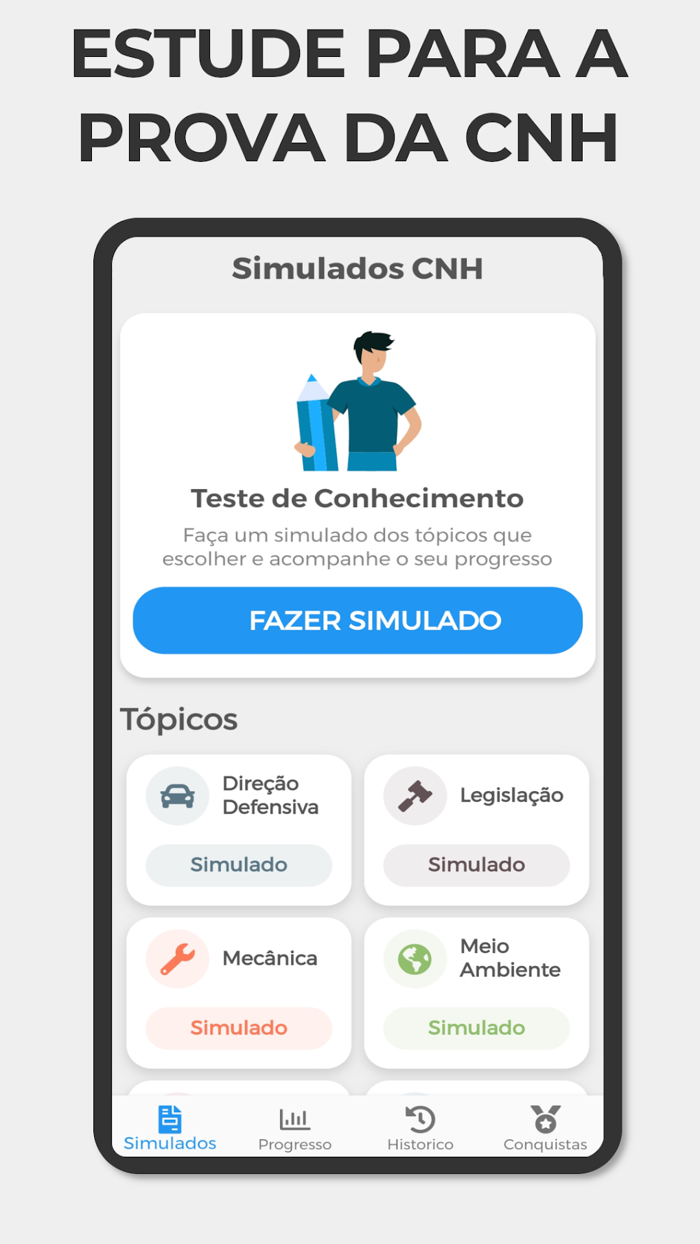 Simulado CNH Guia No Celular For Android Download