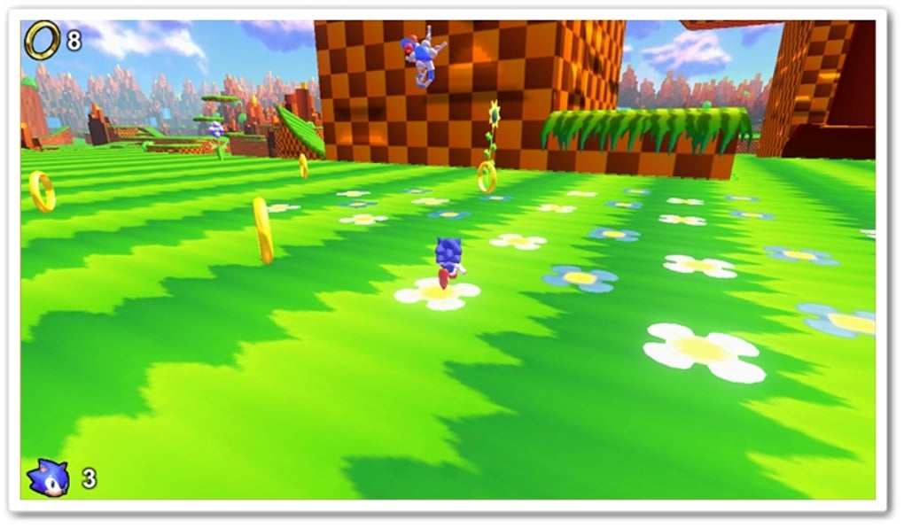 Um fã está fazendo um jogo do Sonic de mundo aberto em 3D