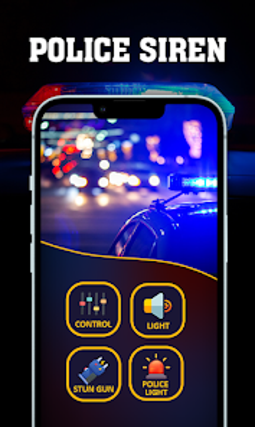 Police Siren Sounds Lights для Android — Скачать