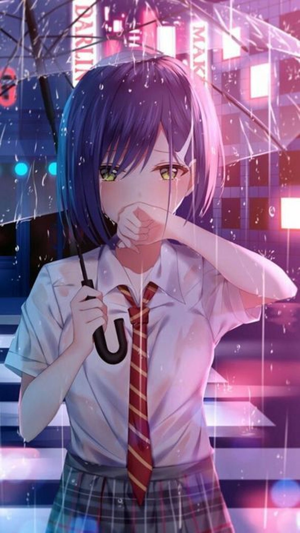 Sad Girl Anime Wallpaper HD для Android — Скачать