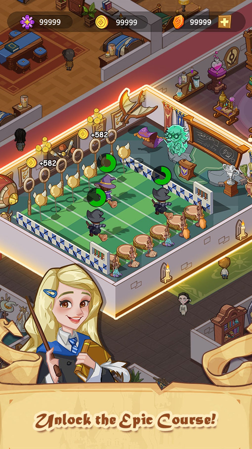 Idle Magic School для Android — Скачать