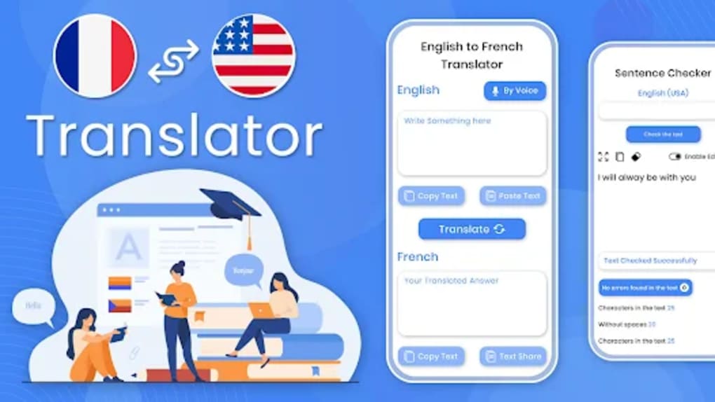 English French Translator pour Android  Télécharger