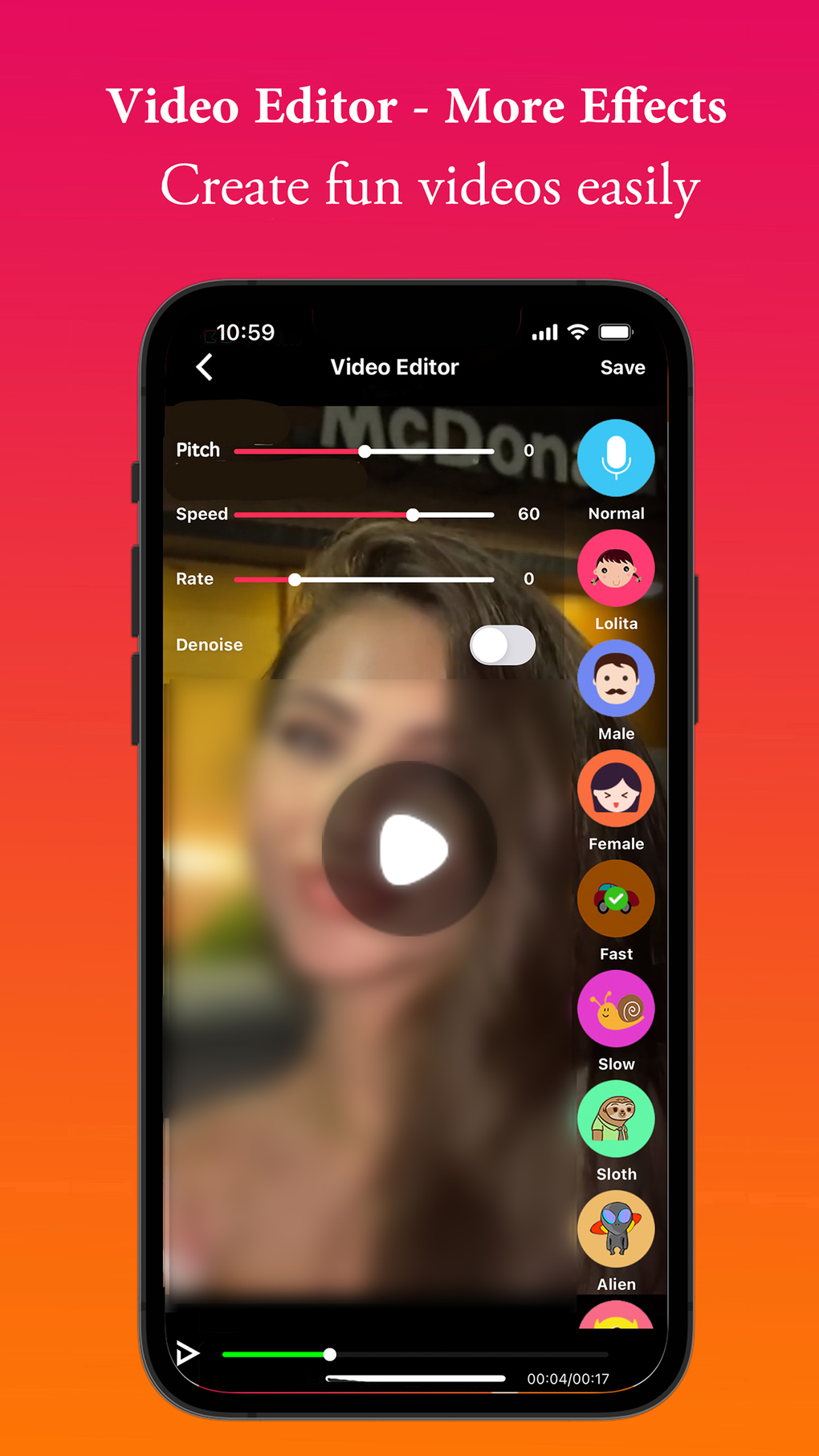 Voice Changer Sound Effects для iPhone — Скачать