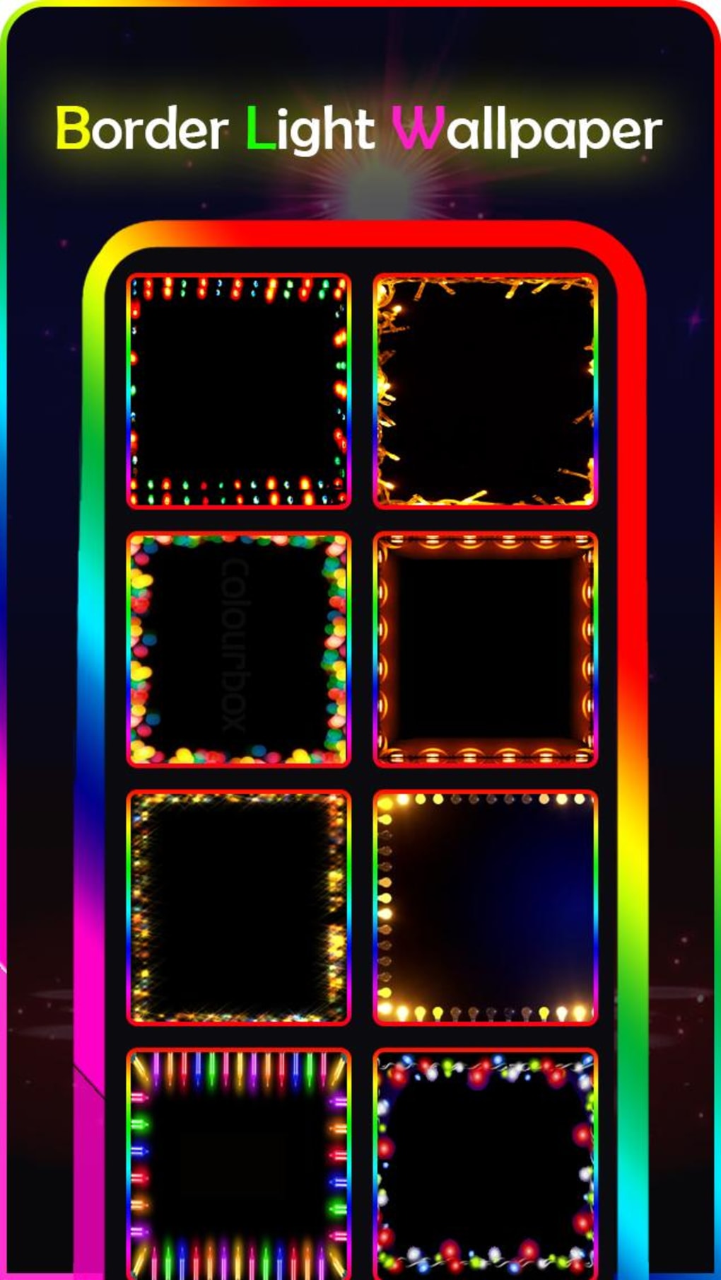 Border Light Wallpaper 2020 - Color Live Wallpaper APK cho Android - Tải về